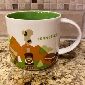 Starbucks You Are Here Collection Tennessee Mug